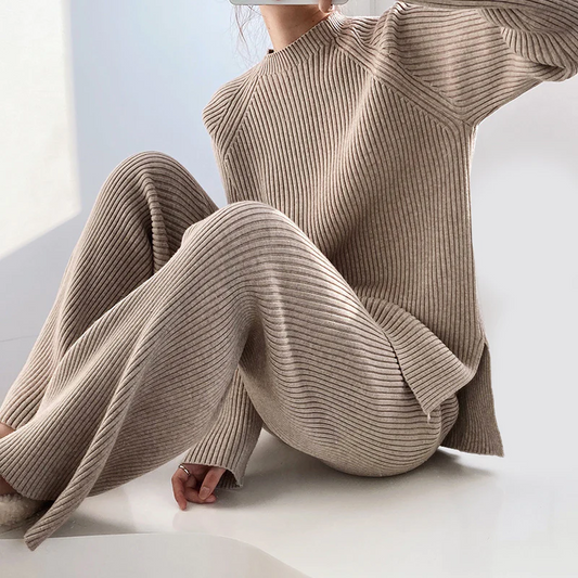 Sabrina - Knitted Sweater Set for Women
