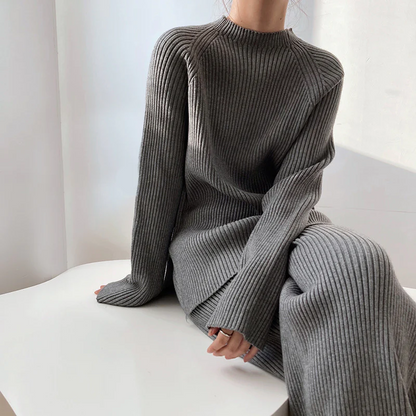 Sabrina - Knitted Sweater Set for Women