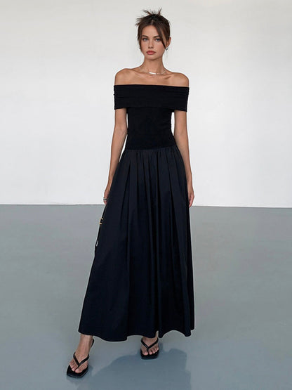Amélie Off-Shoulder Maxi Dress