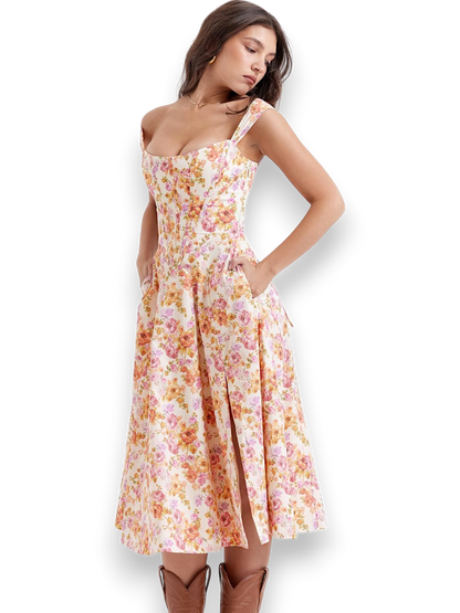 Lira Ivorybud Floral Maxi Dress