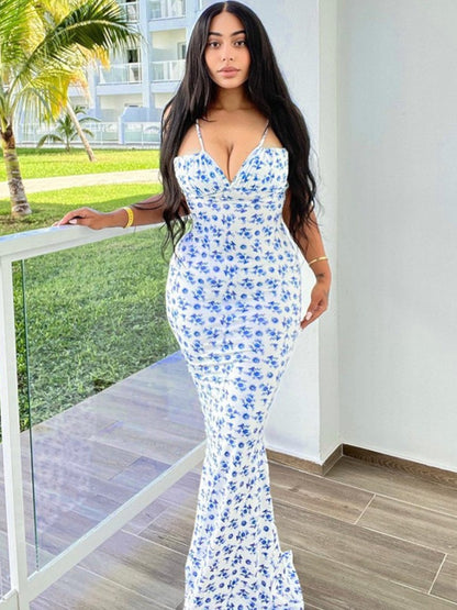 Willow Floral Cami Midi Dress