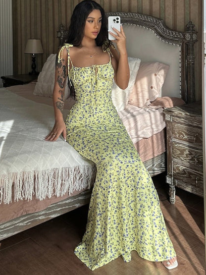 Willow Floral Cami Midi Dress