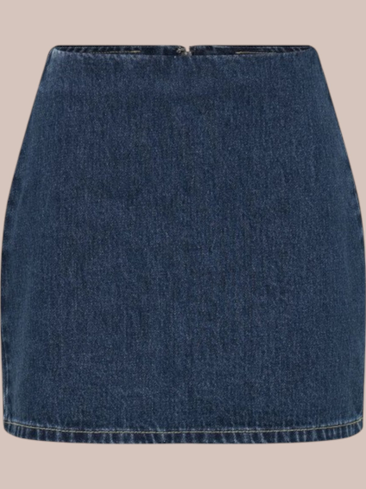 Marvelle Denim Button-Up Skirt Set