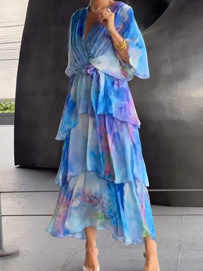 Diana | Stunning V-Neck Dress