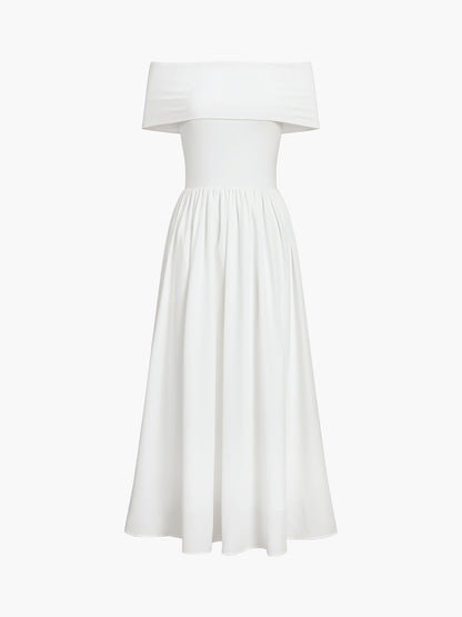 Amélie Off-Shoulder Maxi Dress