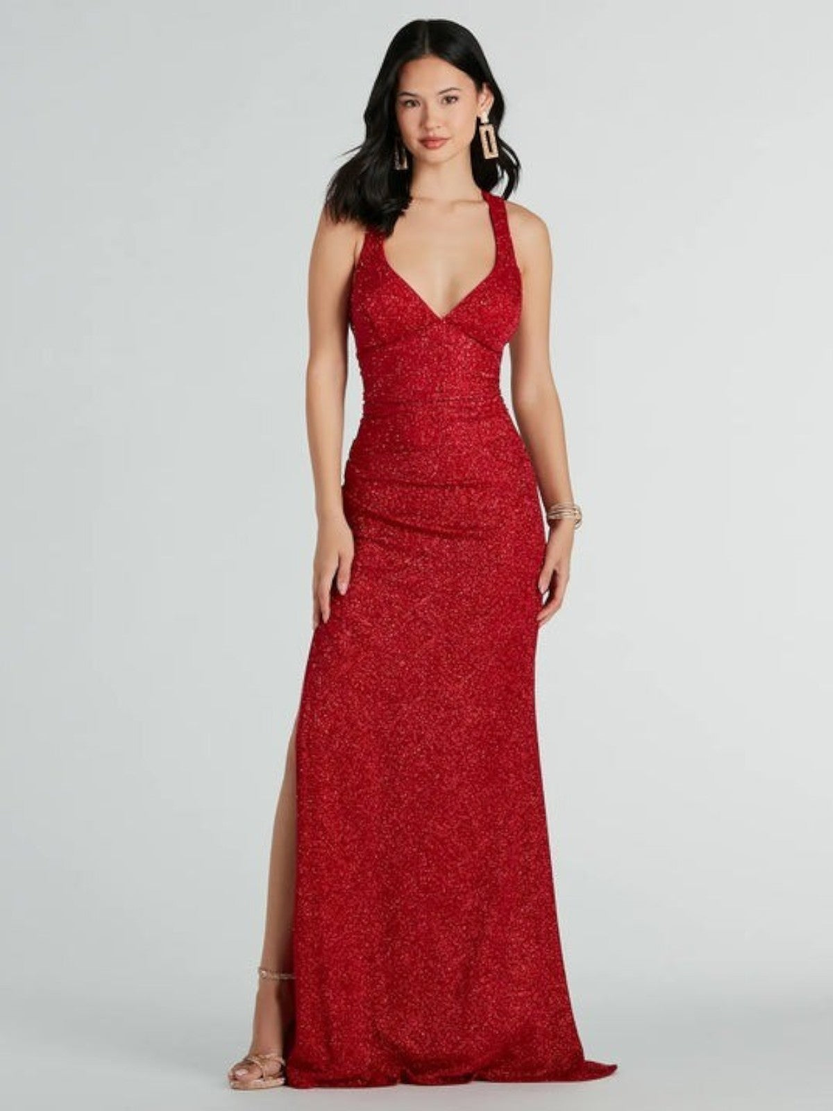Scarlett Backless Evening Gown