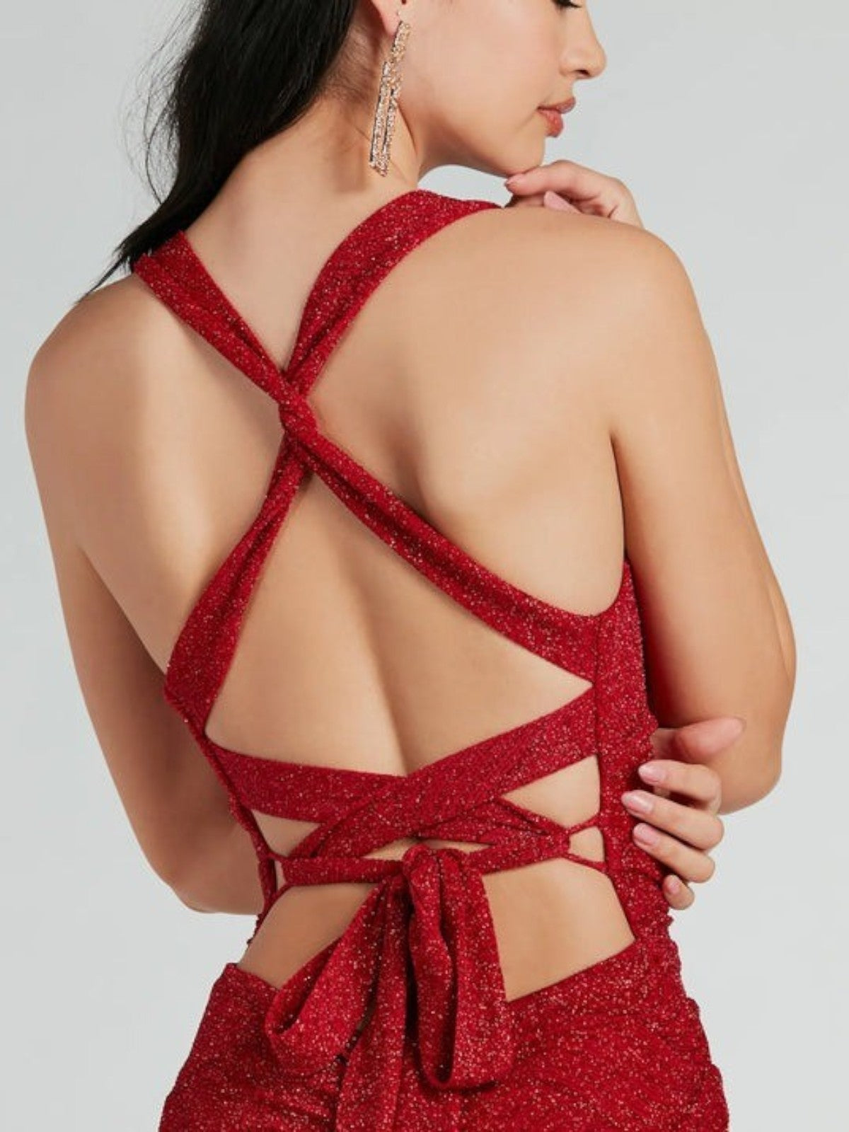 Scarlett Backless Evening Gown