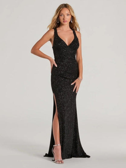 Scarlett Backless Evening Gown