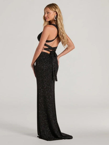 Scarlett Backless Evening Gown