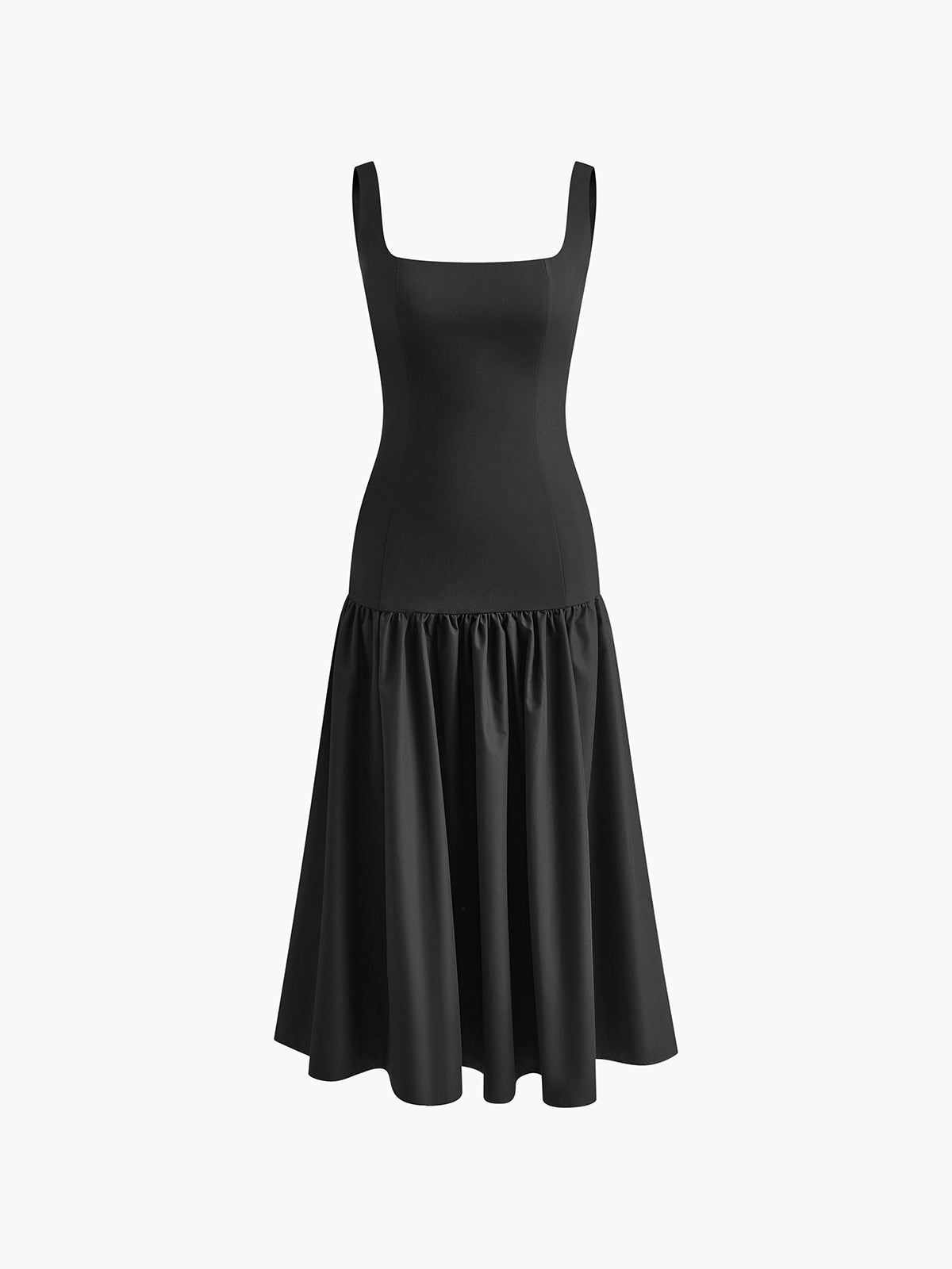 Amelia Ruffle Long Cami Dress