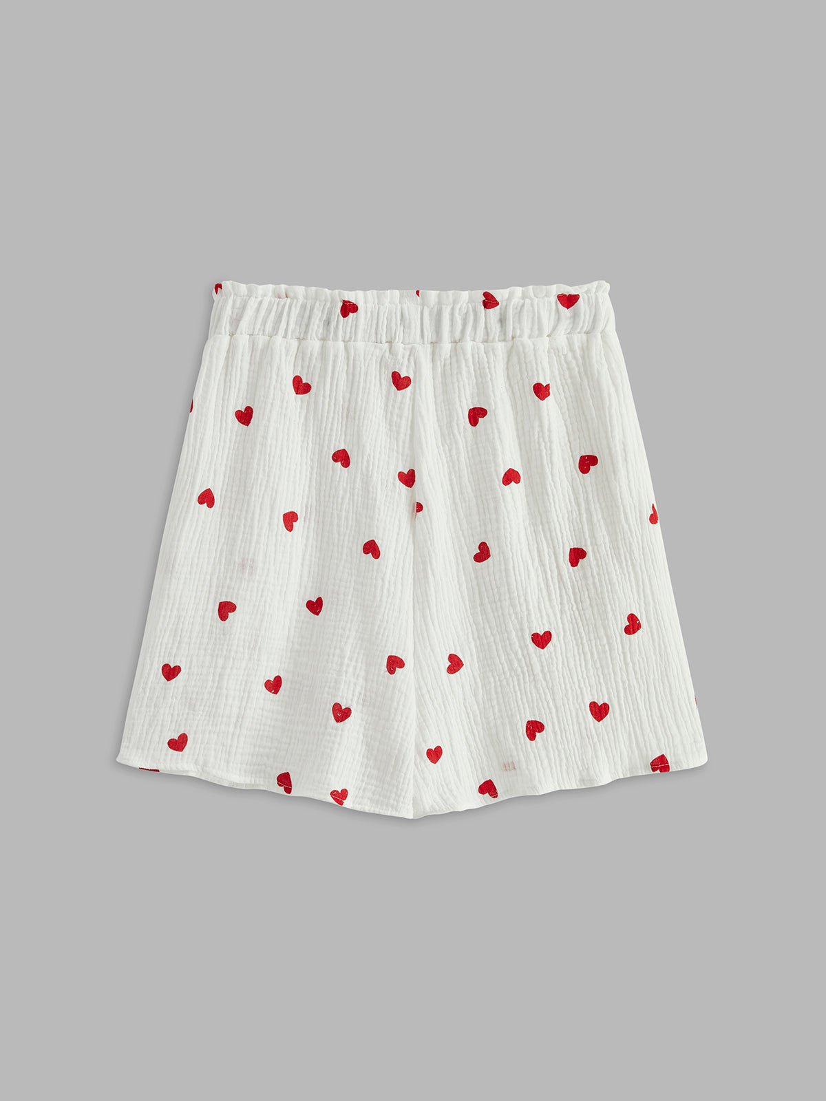 Fiora Cotton Ruffle Shorts Set