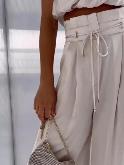 Luna Silk Summer Two-Piece Set