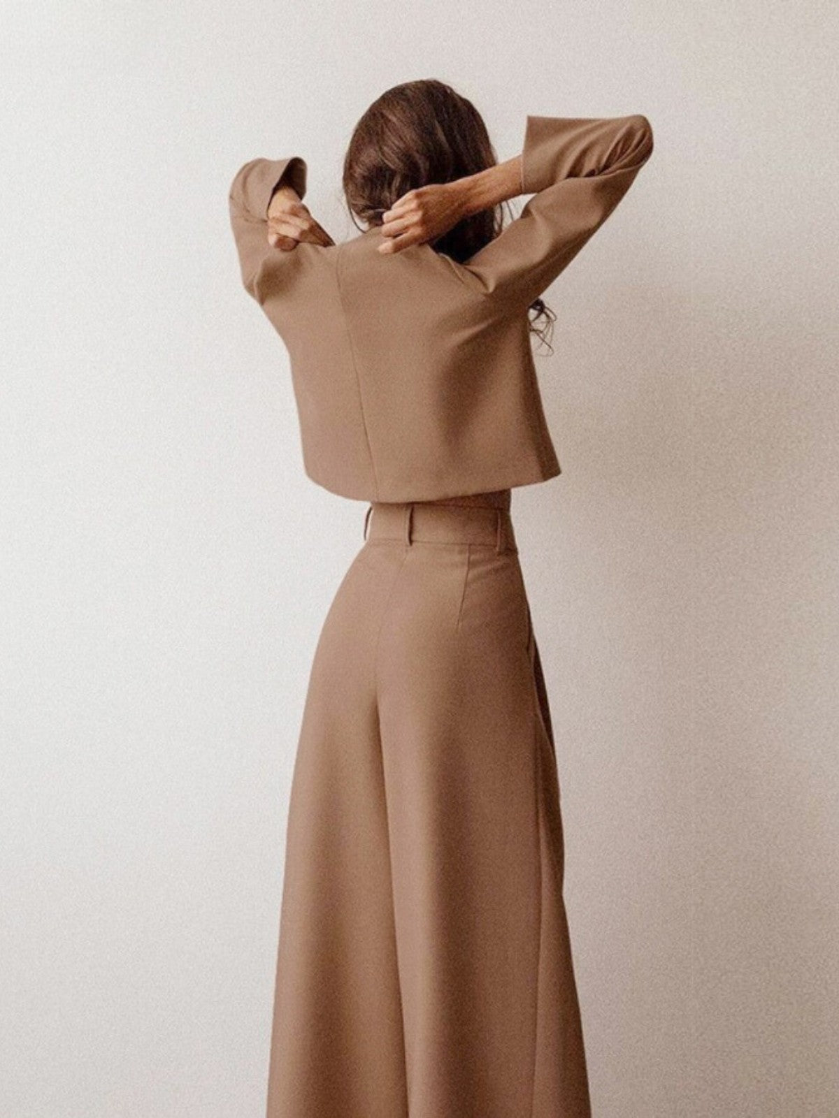 Josie Plain Two-Piece Palaz Set