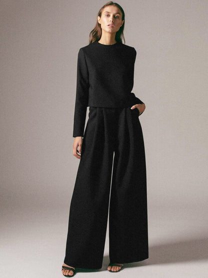 Josie Plain Two-Piece Palaz Set