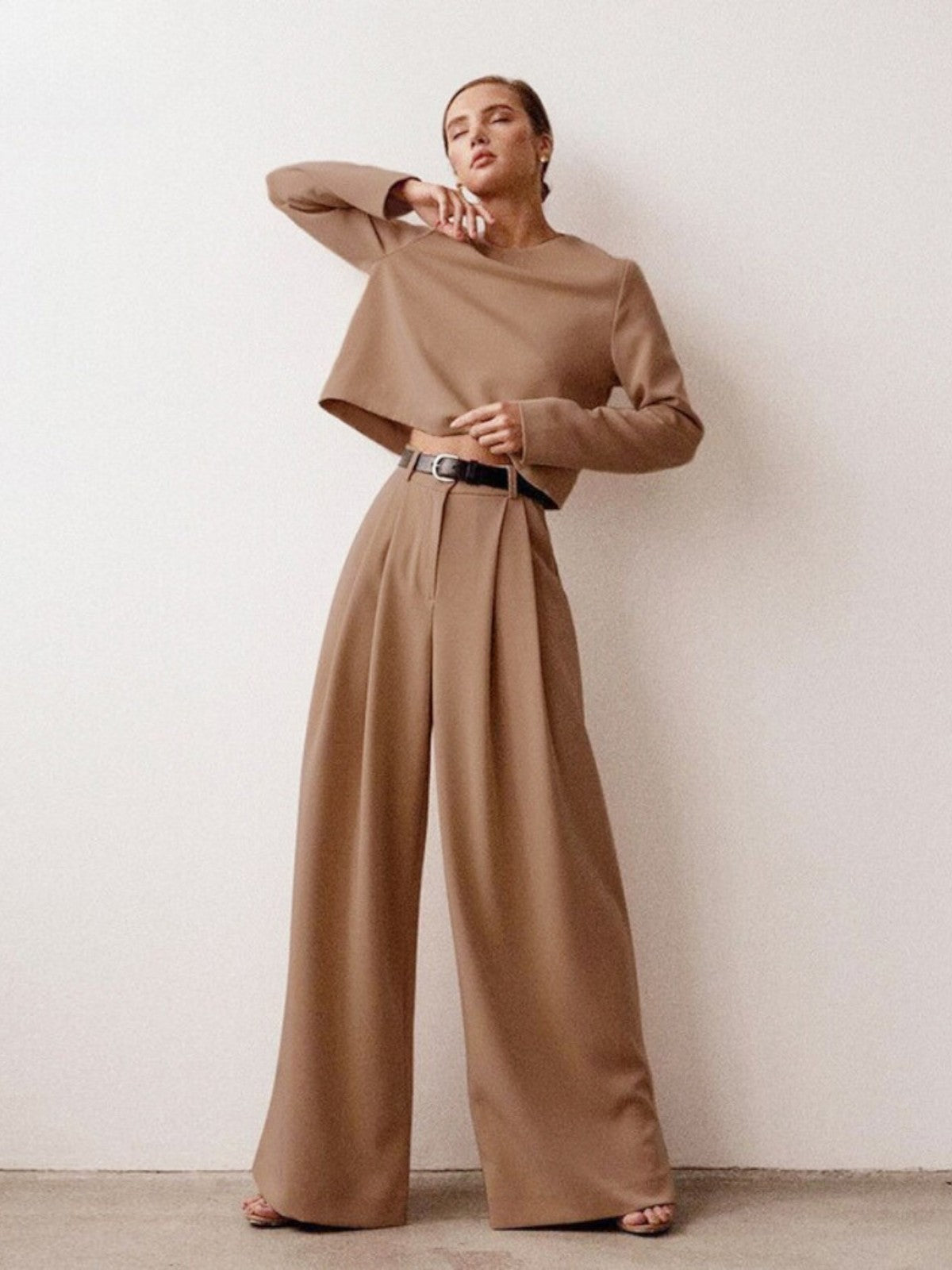 Josie Plain Two-Piece Palaz Set