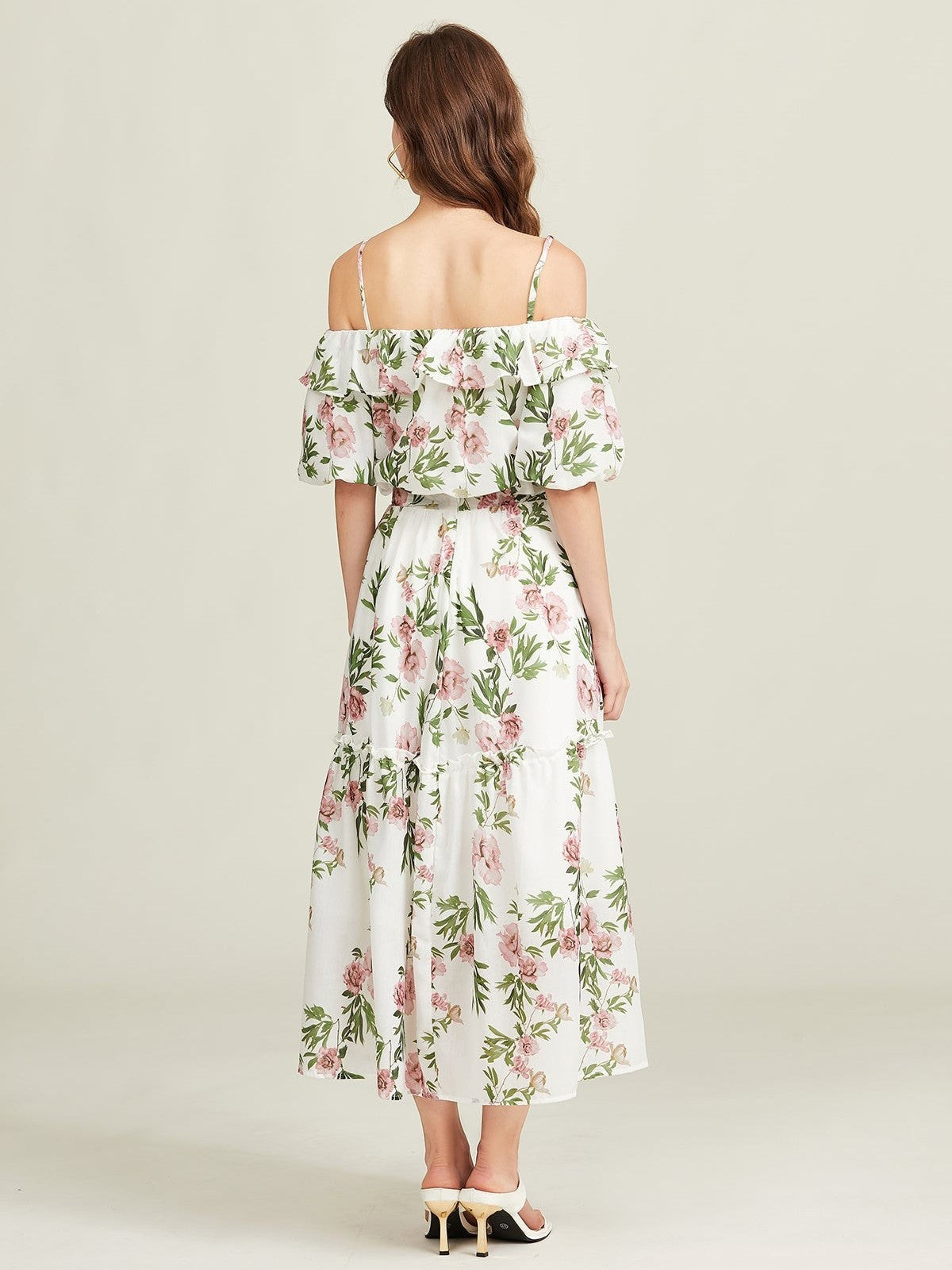 Mila Floral Off-Shoulder Two-Piece Set