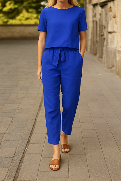 Ina - Women's Soft Linen Set