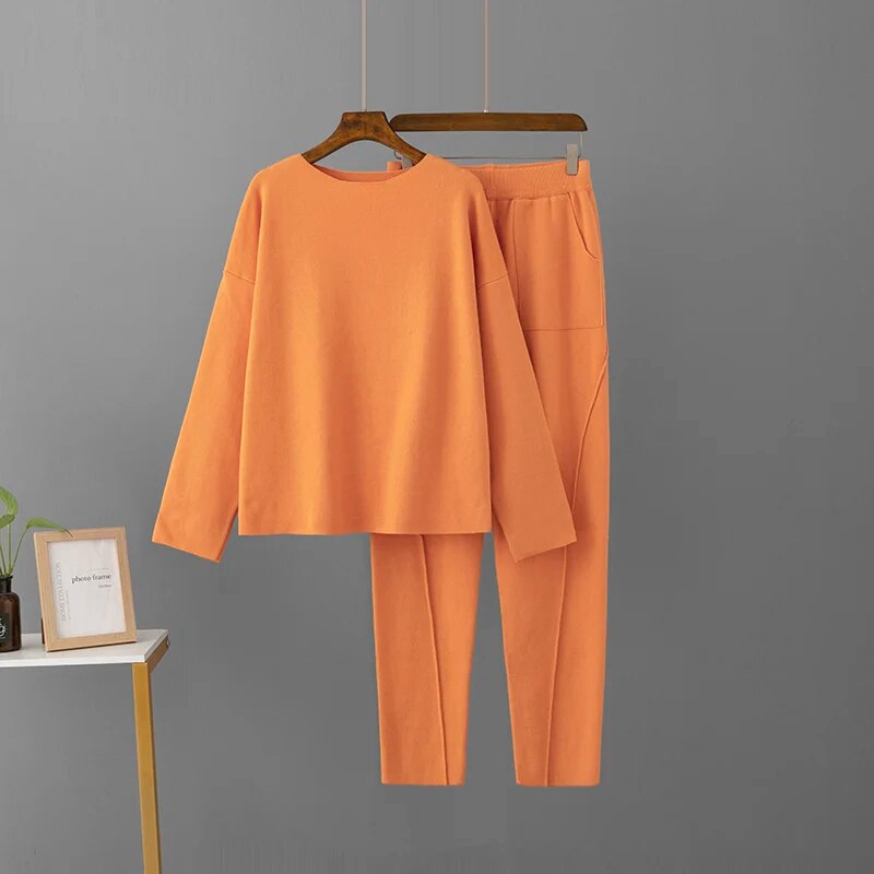 Madeline - Two Piece Knitted Tracksuit