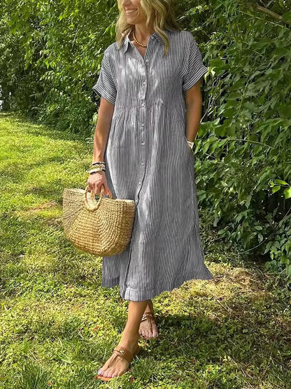 ANGELA™ | FLOWING MAXI DRESS