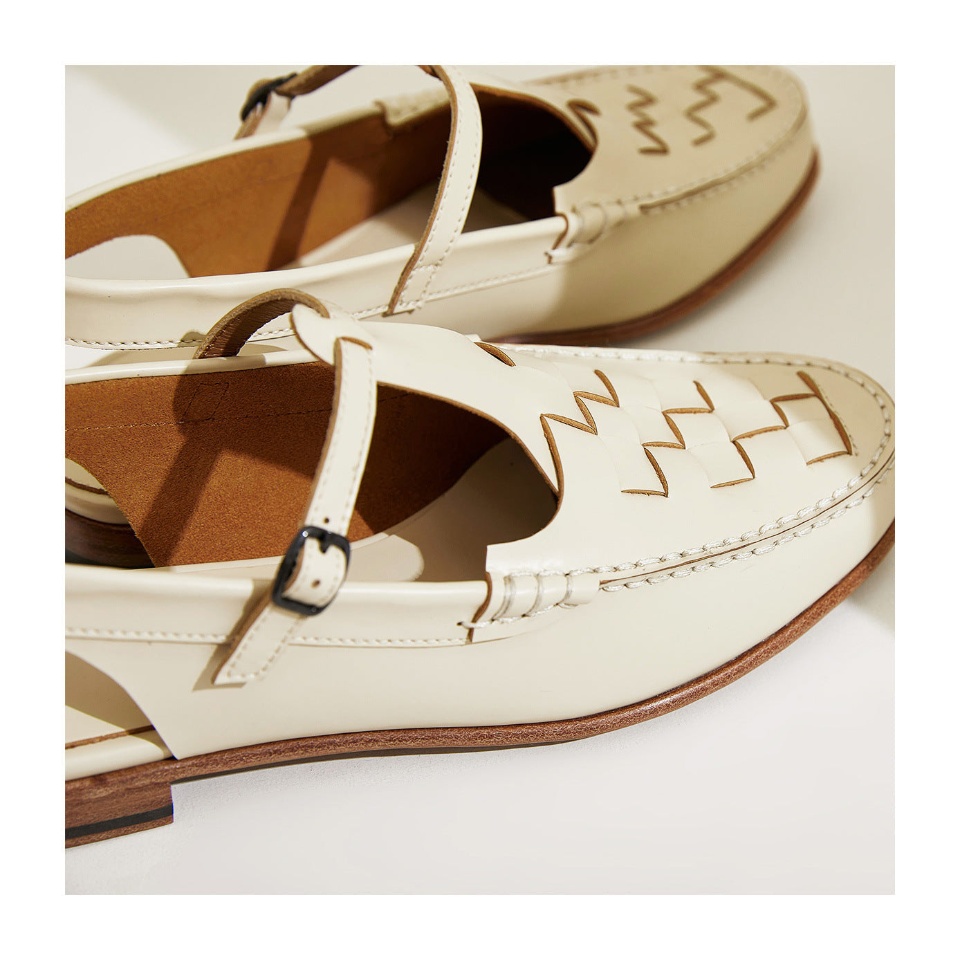Eliara™ | Woven Charm Sandals