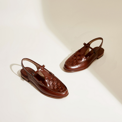 Eliara™ | Woven Charm Sandals