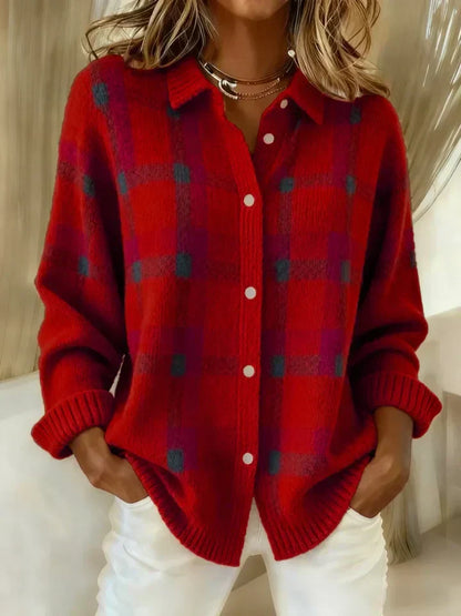 Ember™ Cloud-Soft Plaid Button-Up